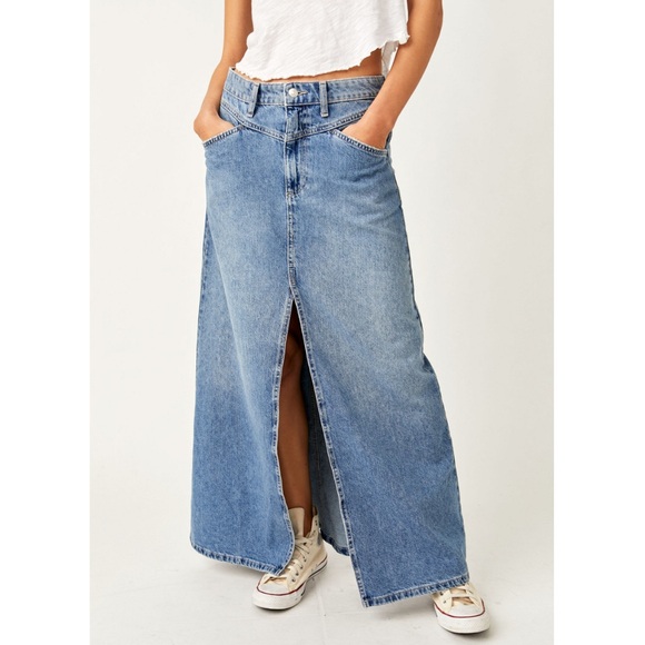 free people Come As You Are Maxi Skirt - Picture 2 of 7